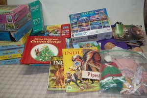 lot 126 image: Puzzles and Toys