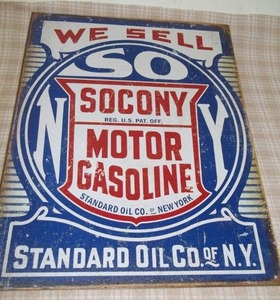 lot 129 image: Metal Sign