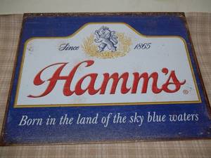 lot 136 image: Metal Sign
