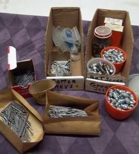 lot 38 image: Cotter Pins and Grease Zerks
