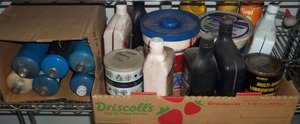 lot 196 image: Misc Garage and Auto Chemicals