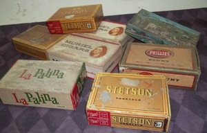 lot 202 image: Cigar Boxes