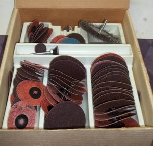 lot 217 image: Sanding Wheels