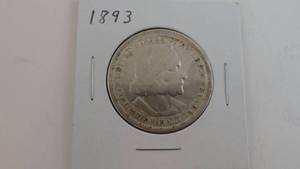 lot 14 image: 1893 Columbian Half Dollar