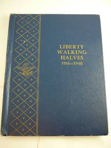 lot 86 image: 48 - 1916-1940 Book Of Walking Liberty Half Dollars