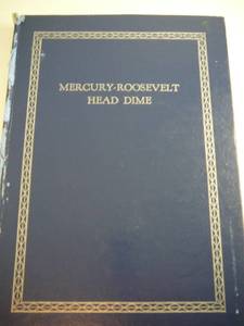 lot 87 image: Mercury - Roosevelt Head Dimes Book