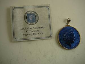lot 109 image: 2000 Gibractar Elizabeth Legal Tender Made Into Necklace