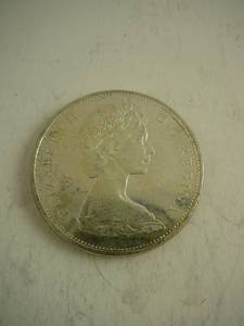 lot 134 image: 1965 Canadian Silver Dollar