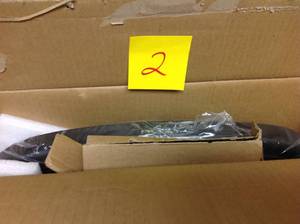lot 2 image: Hampton Bay Edington 22 in. Patio Side Table open box in very good condition