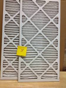 lot 5 image: (Lot of 2) Honeywell 13-12 in. x 29-12 in. x 1 in. Allergen Plus Pleated FPR 7 Air Filter open box in very good condition