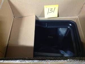 lot 131 image: iTouchless garbage can open boxin good condition