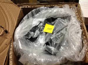 lot 150 image: Hampton Bay Lokia 20 in. Cast Iron Chimenea not used
