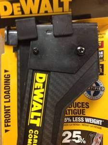 lot 34 image: DEWALT Carbon Fiber Composite Hammer Tacker open box in very good condition