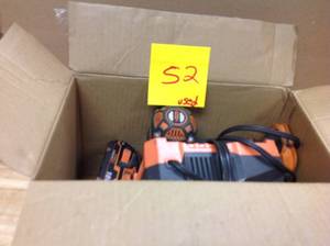 lot 52 image: RIDGID 18-Volt Lithium-Ion Cordless DrillDriver and Impact Driver 2-Tool Combo Kit USEDin good condition