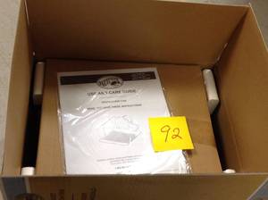 lot 92 image: Hampton Bay 50 CFM 0.5 Sone Ceiling Bath Fanopen box in good condition