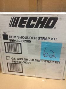 lot 62 image: ECHO Shoulder Strap Kit for SRM Trimmers and Brush Cutters&nbspnot used