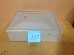 lot 133 image: Eaton BR 125 Amp 8-Space 16-Circuit Outdoor Main Lug Loadcenter with Cover in good condition