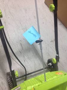 lot 137 image: Earthwise 18 in. 40-Volt 4 Ah Cordless Electric Snow Thrower  TOOL ONLY SEE PHOTO no battery included review picture