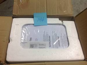 lot 146 image: Haier 30 Pint 2 Speed Energy Star Portable Electronic Dehumidifier HEN30ET open box in very good condition