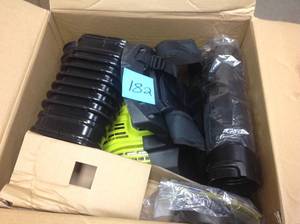 lot 182 image: 175 MPH 760 CFM 38cc Gas Backpack Leaf Blower in good condition