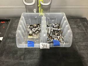 lot 34 image: Lot of Sockets Metric 12 and 38 drive, various brands- Used, as is, see photos