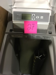 lot 27 image: GE 30,000 Grain Water Softener not used