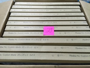 lot 29 image: 25 x 25 x 2 EZ Flow II Furnace Filters 11 not used
