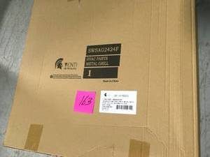 lot 163 image: VENTI SWSAG2424F 24X24 Filter Grille White   in good condition