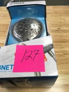 lot 127 image: MOEN Attract 6-Spray 5.5 in. Handheld Shower with Magnetix in Spot Resist Brushed Nickel   in good condition