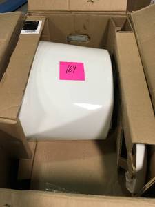 lot 169 image: American Standard Reliant 2-Piece 1.28 GPF Single Flush Round Toilet with Slow Close Seat in White new