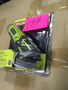 lot 197 image: RYOBI 4-Volt Lithium Screwdriver   in good condition