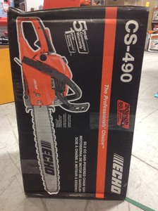lot 209 image: ECHO 20 in. 50.2 cc Gas 2-Stroke Cycle Chainsaw