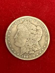 lot 14 image: 1900 Morgan Silver Dollar