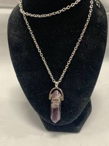 lot 54 image: Purple Amethyst Necklace