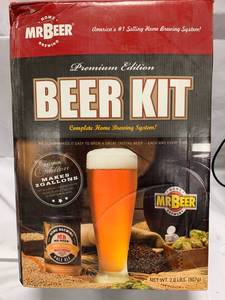 lot 2 image: Brand New Premium Edition Mr. Beer Kit