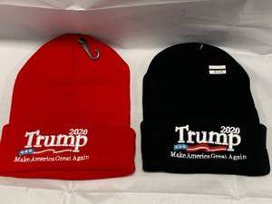 lot 19 image: Lot of 2 Donald Trump Winter Hats