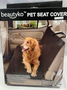 lot 22 image: New Backseat Pet Protector Cover