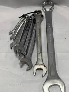 lot 51 image: 10pc SAE Wrench Set 516 - 1 14