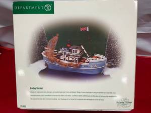 lot 59 image: Dept. 56 Dudley Docker Dickens Village