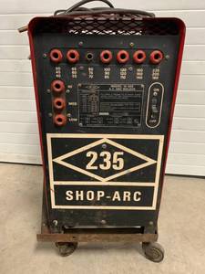 lot 73 image: Shop Arc 235 Amp Arc Welder