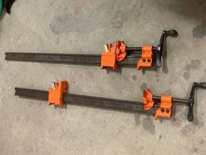 lot 78 image: Lot of 2 Jorgensen 30 Bar Clamps