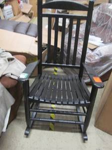 Large Black Rocker assembled, sl da...