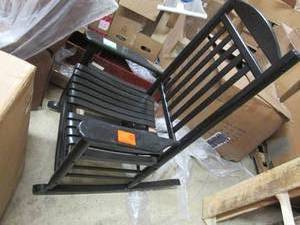 Large Black Rocker assembled, missi...