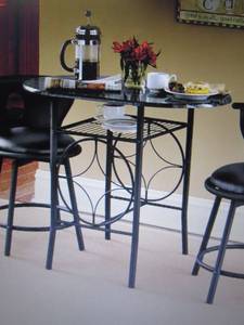Faux Granite Bistro Table only , op...