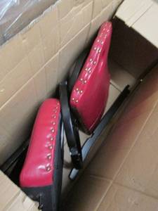 Nailhead Stool open box Retail $139...