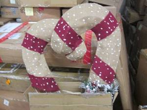 Glitter Candy Cane open box Retail ...