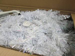 6.5 ft Pre-lit White LED Christmas ...
