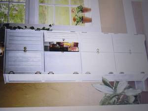 8 Door Wall Cabinet open box Retail...
