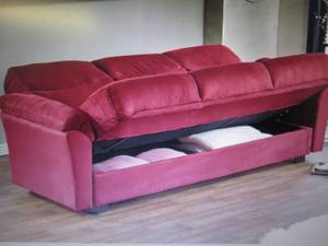 Improved Super Plush Sofa open box...