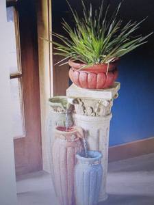 Mediterranean Pot Fountain open box...